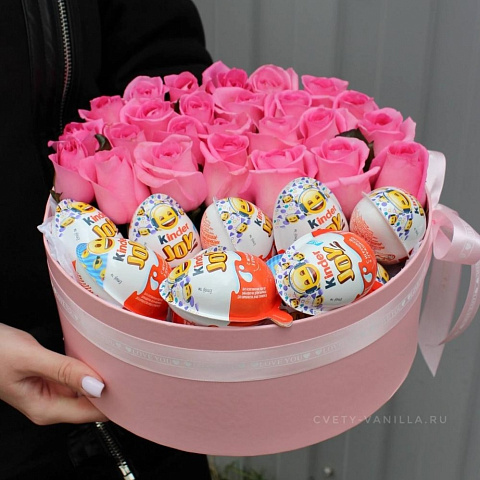 Розы и Киндеры в боксе - изображение 2