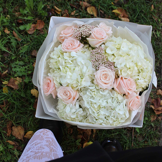 Сборный букет "Coral"