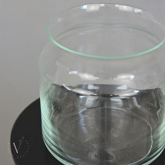 Вазы для цветов: Стеклянная ваза для цветов 19 см