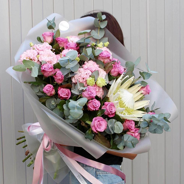 Букет с королевской протеей - изображение 2