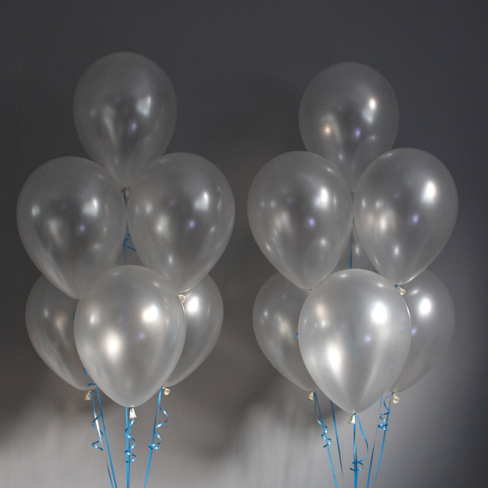 Связки белых шаров