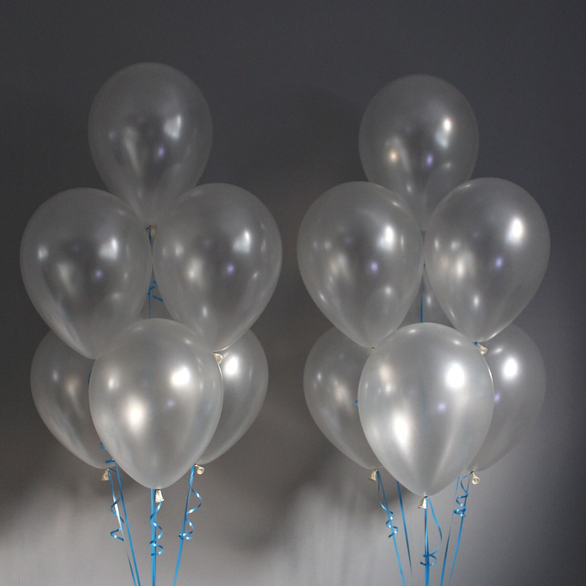 Связки белых шаров