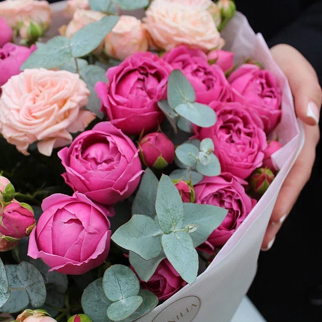 Сборные букеты  : Букет микс "Магия чувств"