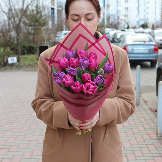 Микс из 15 пионовидных тюльпанов - изображение 2