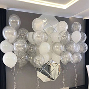 Сет из 4х фонтанов "Silver"