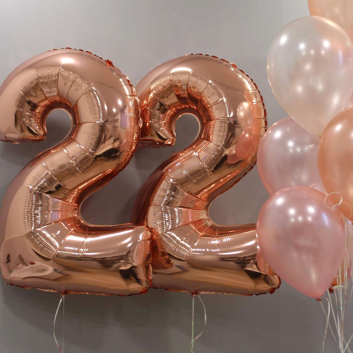 Шары "Осенняя гамма" в связке 