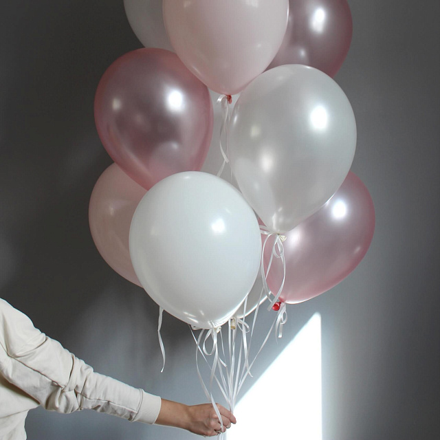 Воздушные шары на день рождения: Нежный набор шаров "Мечта"