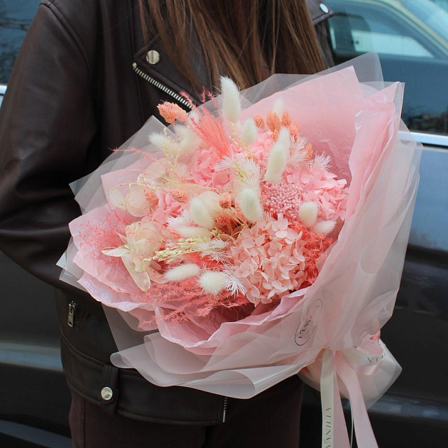 Букет с сухоцветами "Naturel" - изображение 2