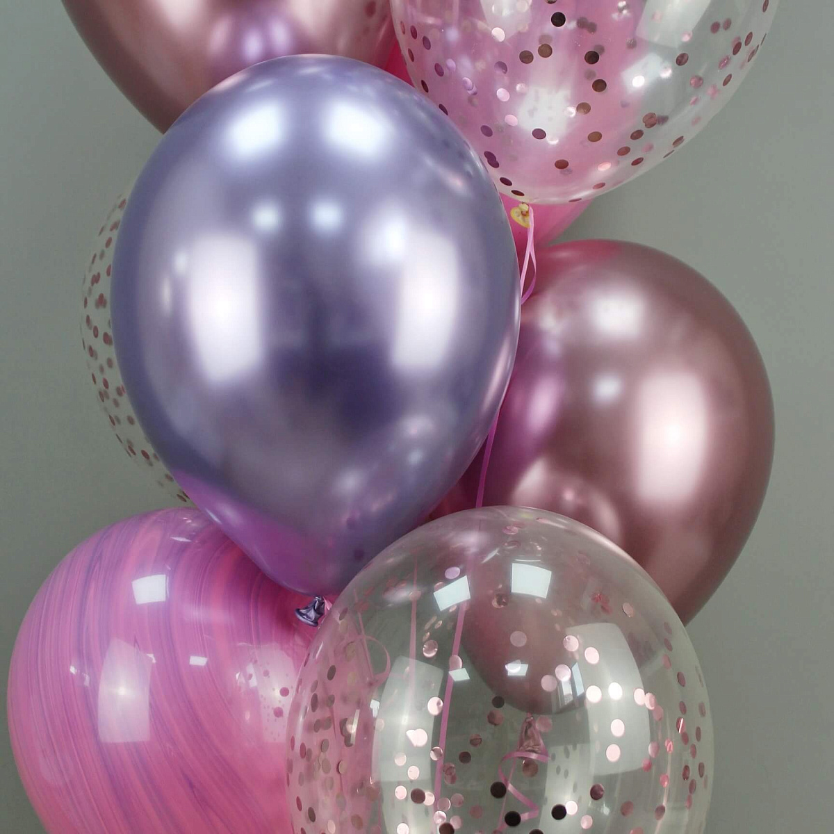 Набор шаров "Сиреневая мечта"