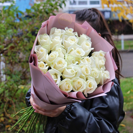 Букет из 25 роз Avalanche - изображение 2