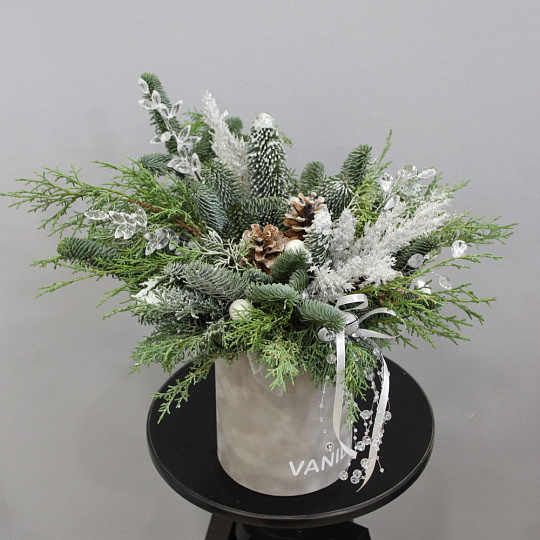 Композиция "Нежная елка" - изображение 2