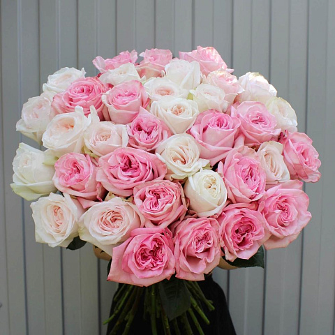 Букет из 35 ароматных  роз Охара - изображение 2