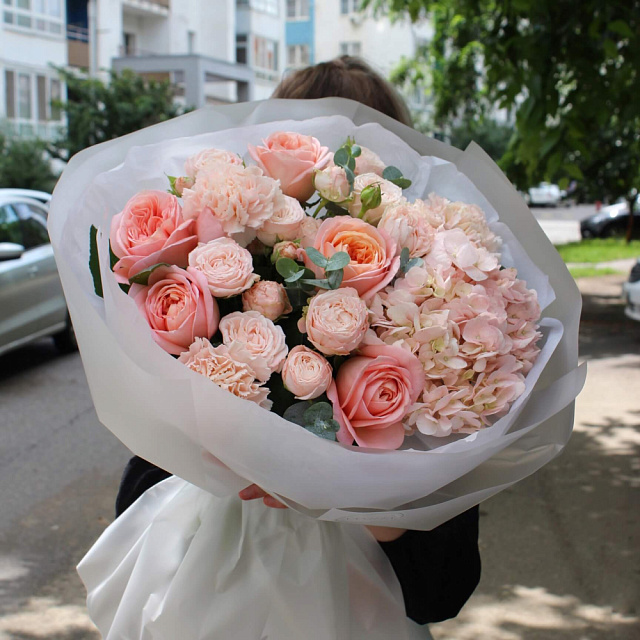 Сборный букет "Зефир" - изображение 2