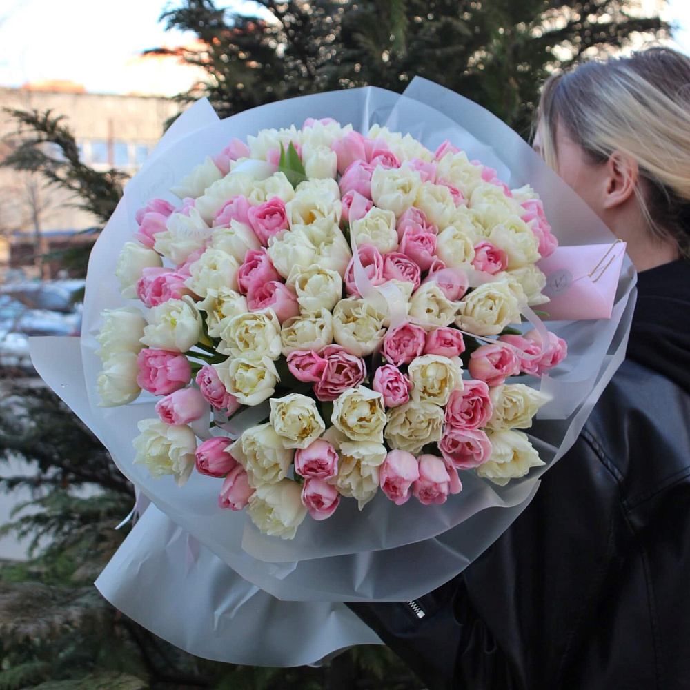 101 пионовидный тюльпан микс «Dream»