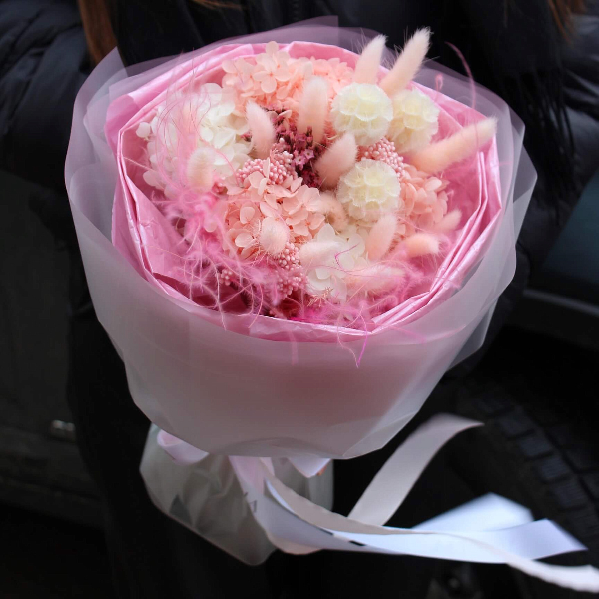 Букет из сухоцветов "Праздничный"