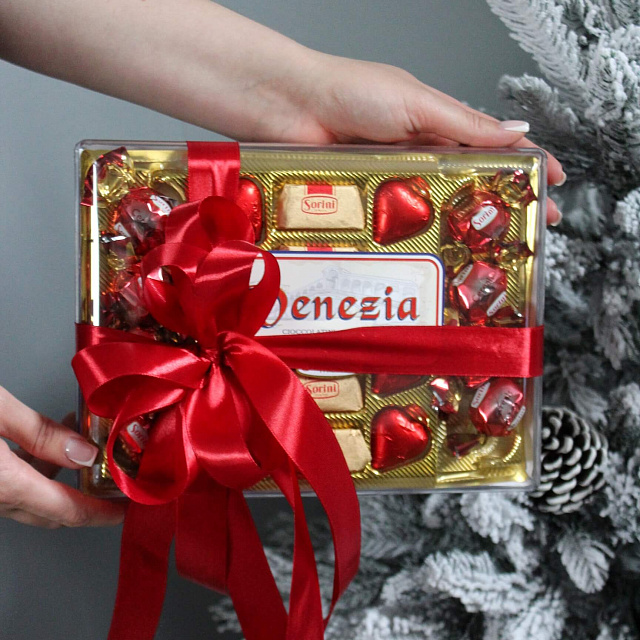 Конфеты Сорини Венеция пралине 190 г.