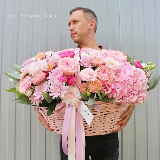 Корзина в нежных тонах Aroma - изображение 2