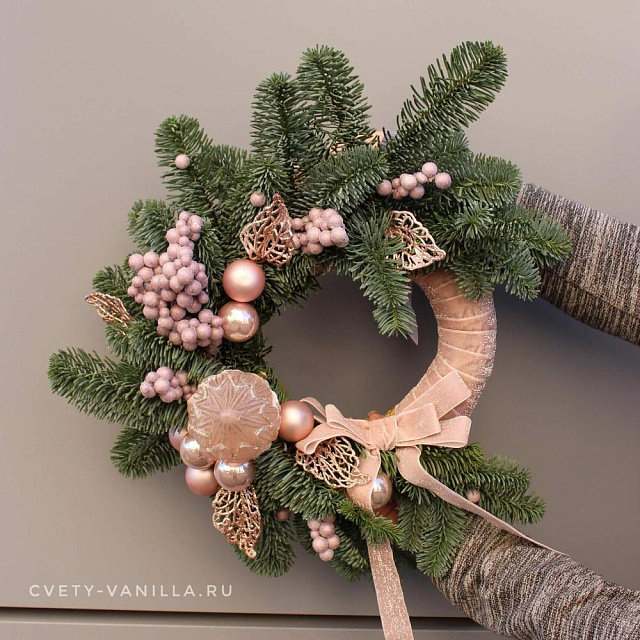 Новогодний венок Roze - изображение 2