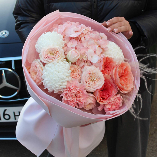 Сборный букет микс "Комплимент" - изображение 2