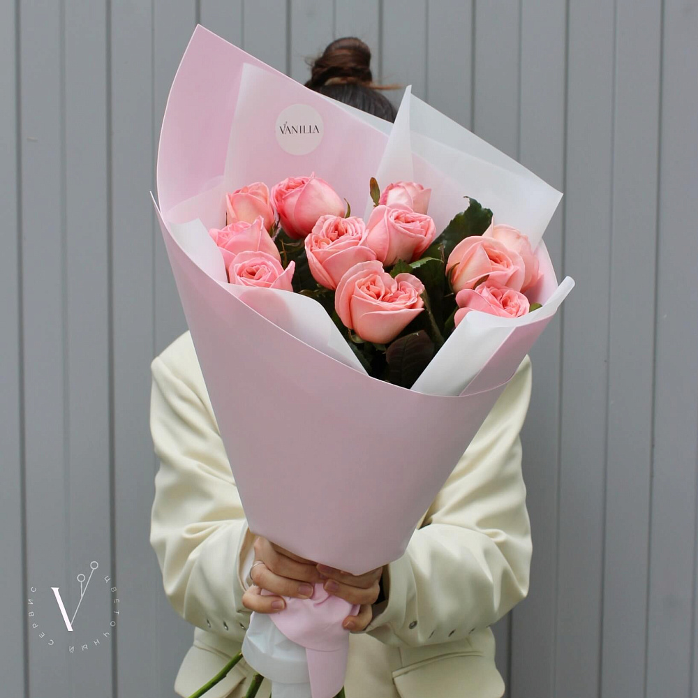 Букет из 11 роз Лондон Ай 50 см