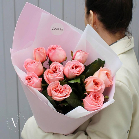 Букет из 11 роз Лондон Ай 50 см - изображение 2