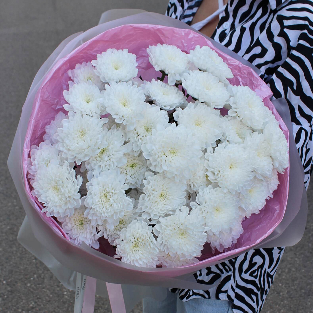 Букет нежных хризантем Алтай