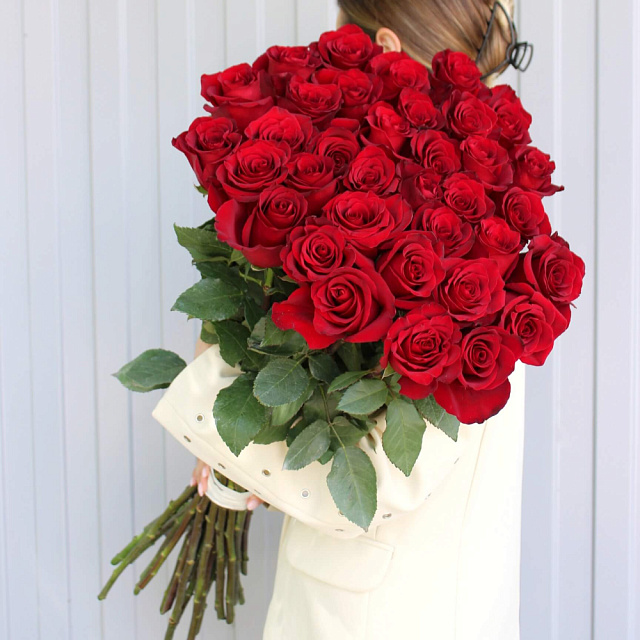 Букет из 35 роз Explorer 90 см - изображение 2