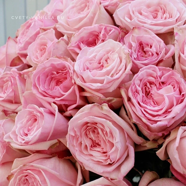 Большой букет парфюмированных роз