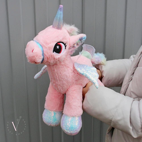 Игрушка розовый единорог